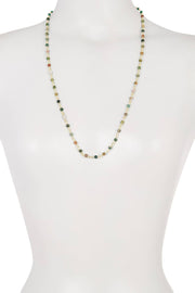 Mixed Jasper Beaded Necklace - GF