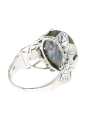 Labradorite Garden Ring In Silver - SF