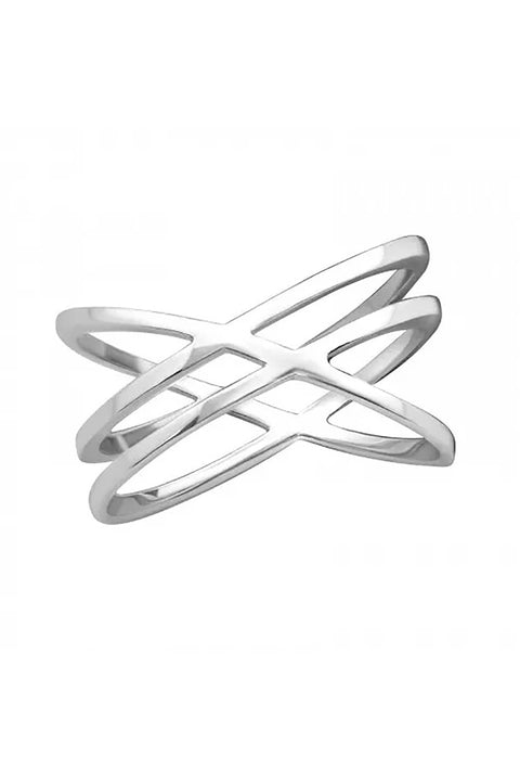 Sterling Silver Open Band Ring - SS