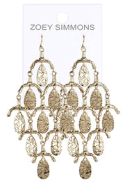 Vintage Statement Chandelier Earrings - AG