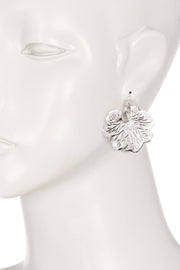 Lotus Leaf Drop Earrings - SF