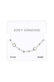 Moonstone Crystal Station Anklet - SF