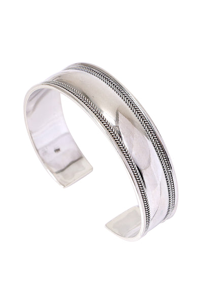 Sterling Silver Jessica Cuff Bracelet - SS