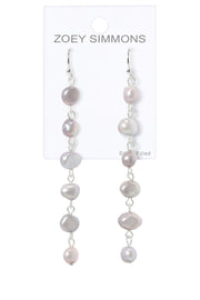 Freshwater Pearl Dangle Earrings - SF