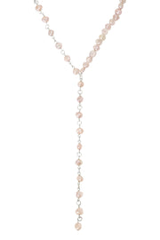 Pink Freshwater Pearl Y Necklace - SF