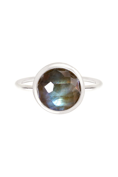 Labradorite Round Ring - SF