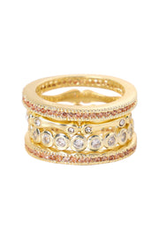 CZ Stack Ring Set - GF