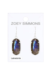 Labradorite Casey Drop Earrings - SF