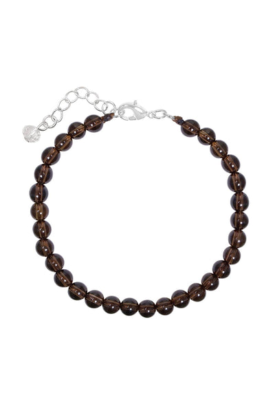 Smoky Quartz Beaded Bracelet - SF