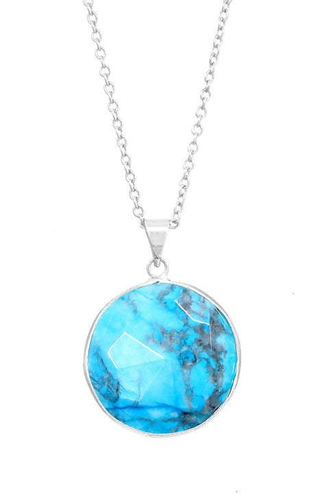 Turquoise Pendant Necklace - SF