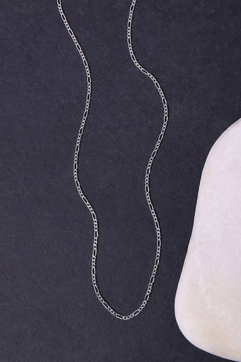 Sterling Silver Italian Figaro Chain 1.8 mm x 20" - SS