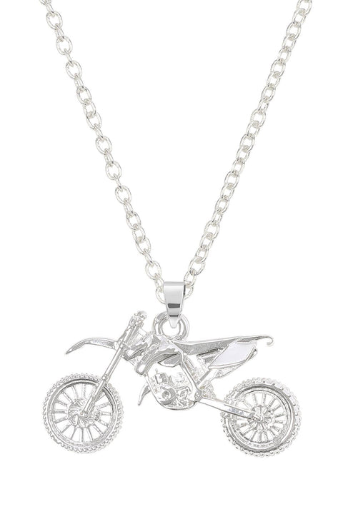 Motorcycle Pendant Necklace - SF