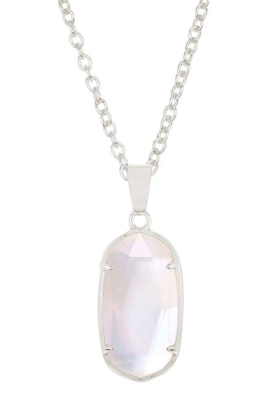 Mother Of Pearl Pendant Necklace - SF