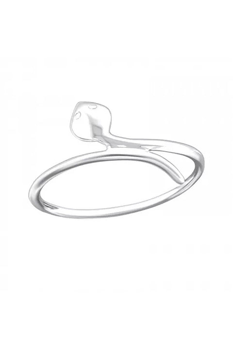 Sterling Silver Snake Ring - SS