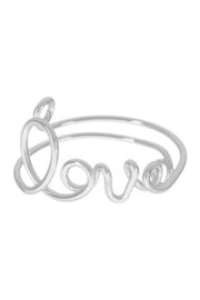 Handmade Love Scroll Ring - SF